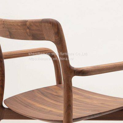 New Design Branca Chair Solid Wood Chair Solid Walnut Dining Chairs photo-2