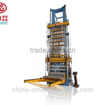 Vertical tube expander machine