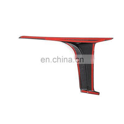 2020 New Fresh Carbon Front Bumper Fins for Jaguar F-type SVR photo-5