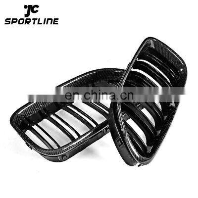 M6 Dual Slats Carbon Fiber Front Grill for BMW F06 F12 F13 14-17