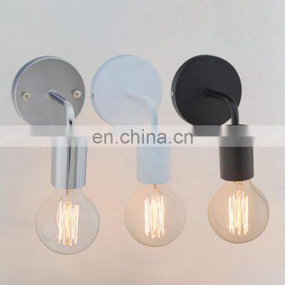 Brief Design Iron Metal Wall Lamps E27 Edison Bulb Wall Lights