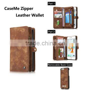 Card holder flip wallet stand leather case for iphone 6,case leather for iphone 6,cell phone case wallet