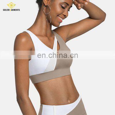 Adjustable Active Bra Women Sport Vest Bra Without Beautiful Back Bra For Running Fitness photo-3