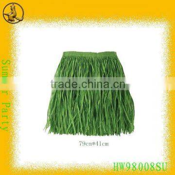 Green PP Hawaii Hula Dance Skirt for Fancy Ball
