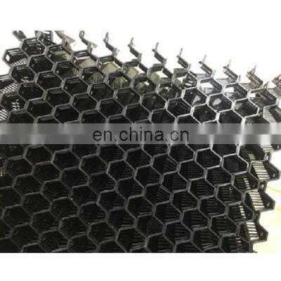 Supply PVC structure trickling filter PVC filling plate industrial cooling tower filling materials