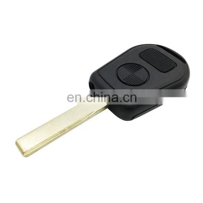 2 Button Remote Control Car Key Case Shell Cover Blank Fob For BMW  E31 E32 E34 E36 E38 E39 E46