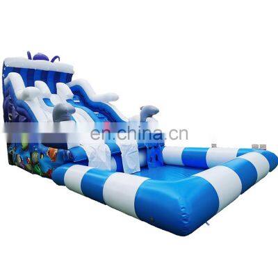 Customized giant park equipment price commercial bounce house inflatables water slide