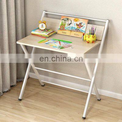 Portable Cheap Price Modern Home Office Furniture Adjustable Desk Top Folding Design Simple Table Computer Desk for Home photo-2