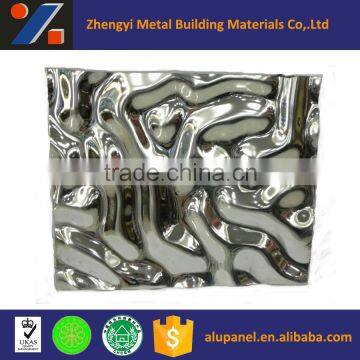 aluminum siding for mordern building 3D curve panel