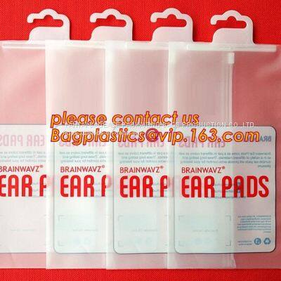 HANGER HOOK BAGS,GARMENT BOTTON CLOSURE BAGS, EVA FROST DRAWSTRING BAGS, VINYL HANGER HOOK BAG photo-3