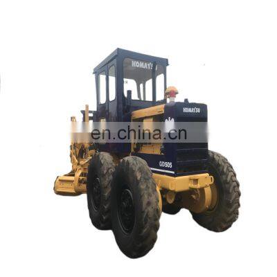 Almost New Model Original Japan Used Cat Gd505 Grader, Komatsu Gd511 Grader, Used Komatsu Gd505 Gd511 Grader in Yard