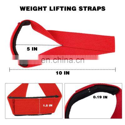 Weightlifting Powerlifting Training Hand Wrist Straps Weight Gym Lifting Straps photo-3