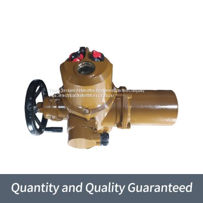 Bernard multi turn gate valve electric actuator DZW500-18W/Z/T regulating valve electric installation