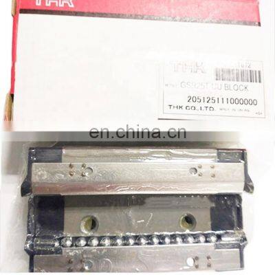 High precision long life THK linear guide block guideway GSR25TUU GSR25T1UU for cnc machine