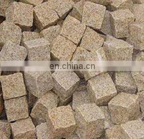 Natural Stone Outdoor Floor Tile Yellow Granite Cube 10x10x10cm Cube photo-4
