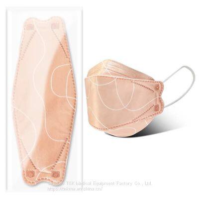 KF94 3D Fish Shape Protective Filter Face Mask (Khaki) is Meets the Requirements of GB2626-2019 photo-2