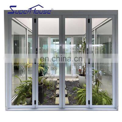 Superhouse Australian standard as2047 aluminum bi fold doors with cheap price