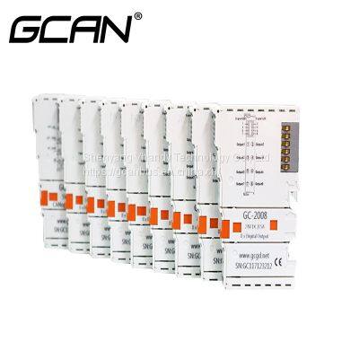 GCAN-IO-8000 Standard CANopen Slave Station Modular Design for Industrial Automation Remote Control System photo-5