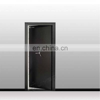 China Used Steel Strong Stainless Steel In-Swing Bank Safe Room Vault Doors With Circle Handle photo-4