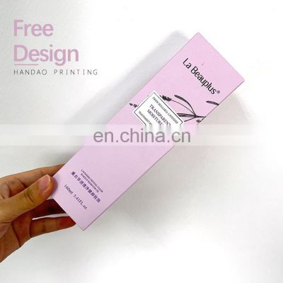 Custom Logo  Cardboard Box Skin Care Face Cream Packaging Folding Packaging Tuck Top Luxury Paper Boxes  Cosmetic Boxes