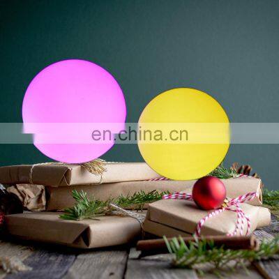 outdoor lights globe pool party decor mood sphere lamp illuminated rgb led ball bed light