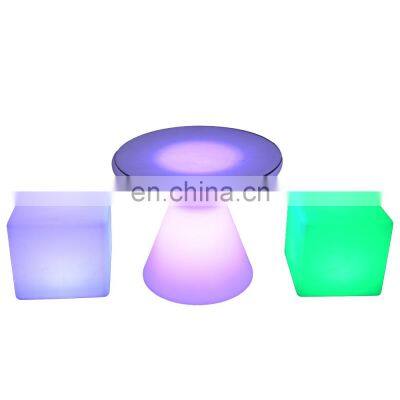 mobile bar led cocktail table square vip stools cube led illuminated led cube chair lighting furniture