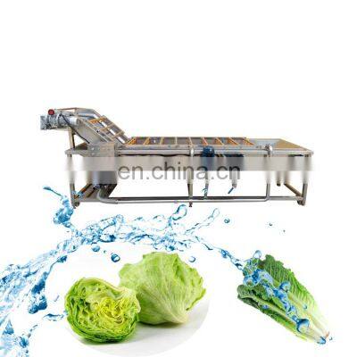 Fruit Bubble Cleaning Equipment Cabbage Cucumber Vegetable Leaves Washing Machine