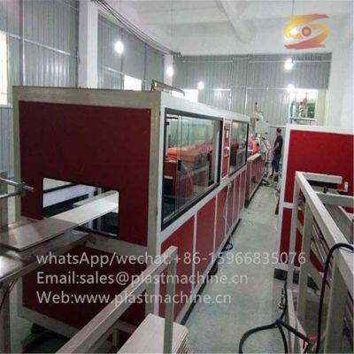 PVC WPC ECOLOGICAL WOOD PROFILE EXTRUSION MACHINE