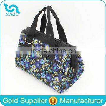 High Quality Polyester Insulated Lunch Tote Zippered Lunch Tote