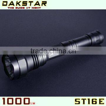 DAKSTAR ST16E 1000LM CREE XML T6 18650 Aluminum Emergency Rechargeable Mountaineering Searching Led Hunting Lights