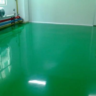 Waterborne epoxy floor paint acrylic workshop basketball court cement floor gloss sealing primer