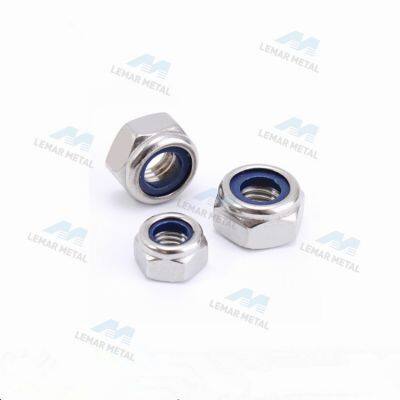 Stainless Steel Hexagonal Self-locking Nylon Nut photo-3