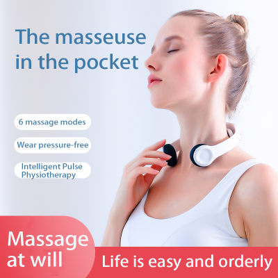 Intelligent New Upgrade Premium Silent Cervical Massage Device Premium Neck and Shoulder Massager photo-2