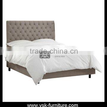 BE-100 Button Headboard Bed Designer Design