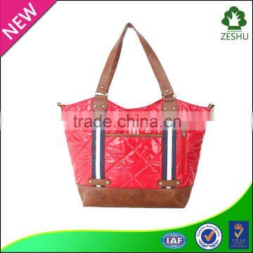 big capacity fashion lady pu hand bag lady bag