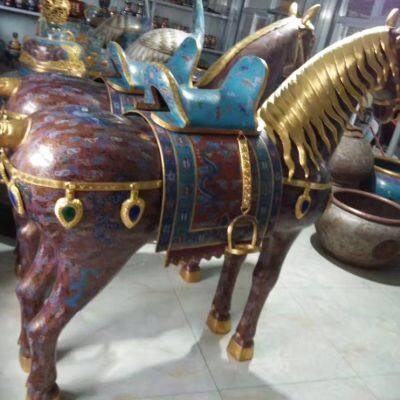 Chinese porcelain cloisonn é handicrafts, handmade ornaments, vases, mythical beasts, furniture decoration