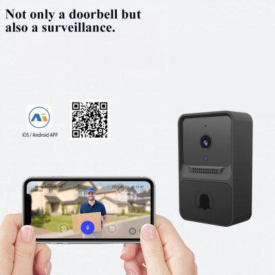 Smart Intercom Home Security Doorbell HD 480P Smart Video Camera Door Phone Remote Smart Doorbell With 2.4GHz Wifi photo-3