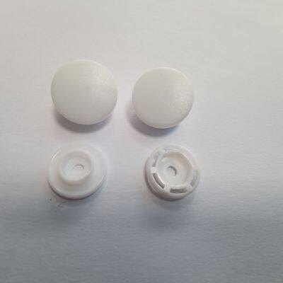 T8 14mm Cap Size Plastic Snap Button for POLO Shirts photo-2
