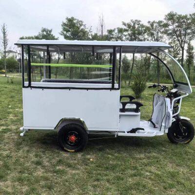 Tuk Tuk Moto Taxi 1800w 1500w 1200w Eletricycle Passenger Tricycle Electric Rickshaw