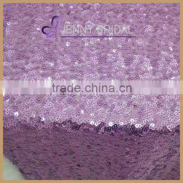SQN#21 Beautiful Wedding Decorations Light Purple Beaded Sequin Table Runner photo-2