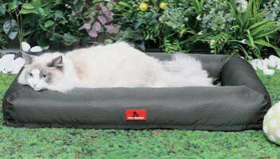 Waterproof Pet Cushion with Cooling Gel Memory Foam