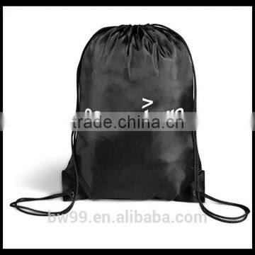 Heavy duty 210D polyester drawstring bag