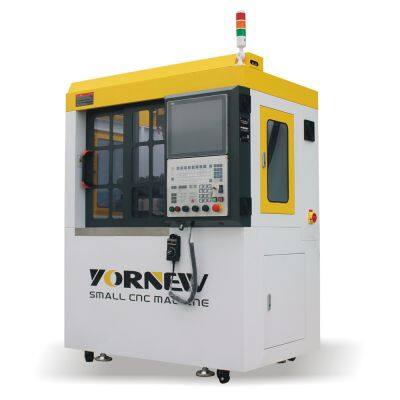 Мини-центр обработки на ЧПУ с 5 осями, учебные ЧПУ-станки с 5 осями, ЧПУ-станки для хобби, с автоматическим подбором инструмента (АТС), с функцией RTCP, для создания прототипов