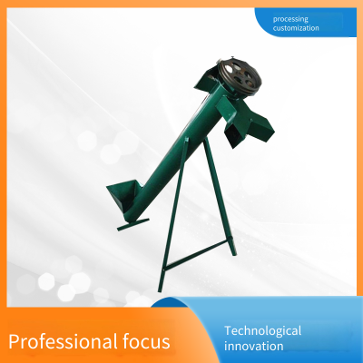 Cylindrical Feeder for Grains and Cereals, Electric Small Tube Conveyor, Vertical Elevator for Cement Powder photo-3