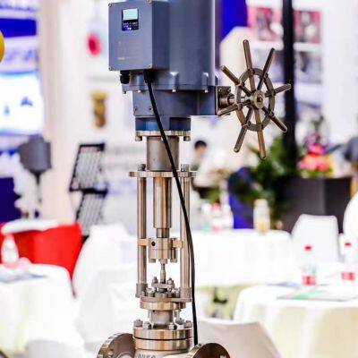 Electric Actuator Control Valve for Hot Oil or Steam Regulation Type CF8 A216 Wcb Class150 Control Globe Valve Heat Oil Transfer photo-6