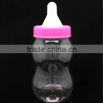 2900ml large feeding bottle shaped plastic candy storage jar
