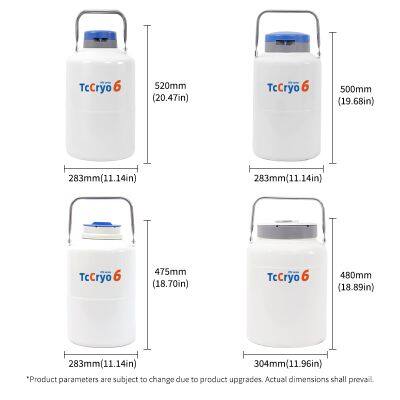 El Salvador 6L Bull Semen Storage TcCryo Liquid Nitrogen Holding Tank photo-4