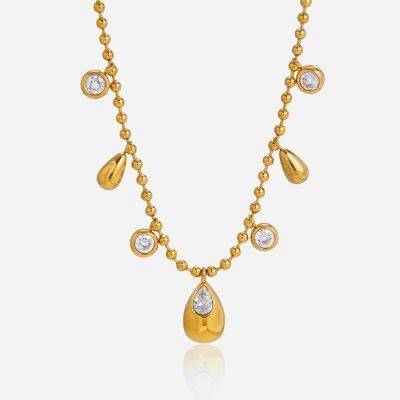 Stainless Steel Necklace With Mill Test Report & 18K Gold PVD Finish photo-5