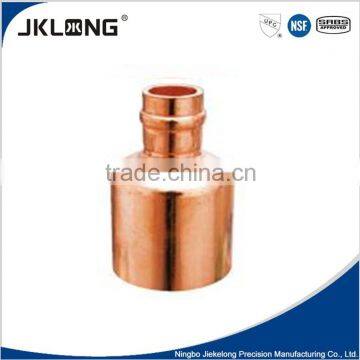 Solder Ring copper fitting reducing coupling with stop UPC NSF
