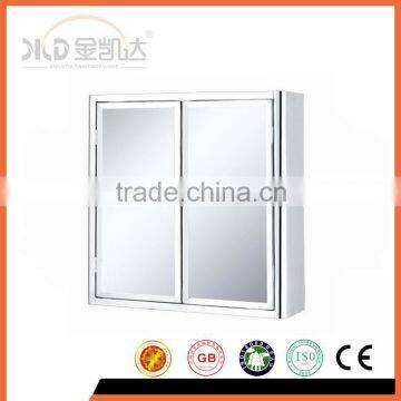 Stainless steel bathroom mirror cabinet 6008